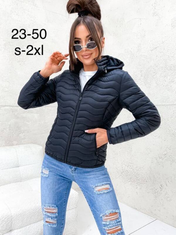 Kurtki damskie cienki Roz S-2XL, 1 Kolor Paczka 5 szt 1